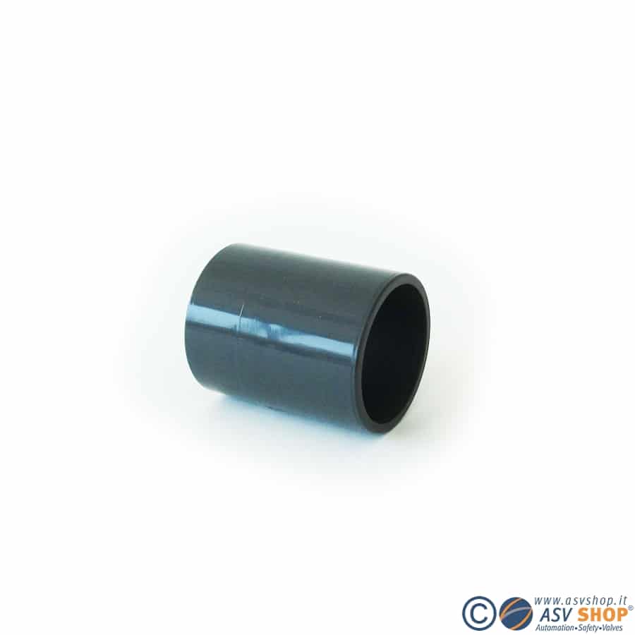 VALVOLA DI NON RITORNO SERIE SFERA PVC INCOLLAGGIO D. 40 Valvola