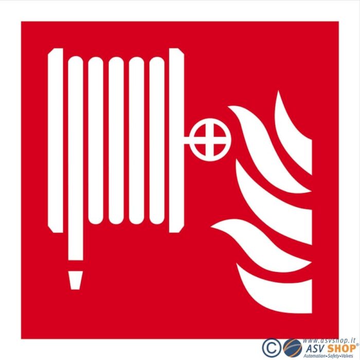 simbolo manichetta antincendio