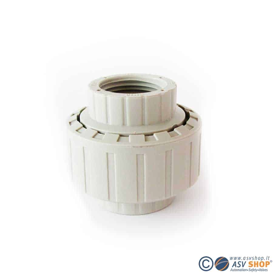 3/3 bocchettone 2 pollici PVC-U filettatura interna