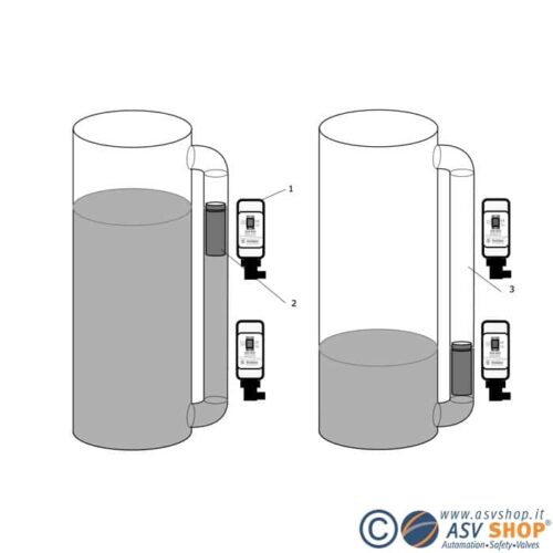 BSS Galleggiante indicazione livello visivo