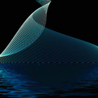 I muri d’acqua dinamici muri d'acqua digitali