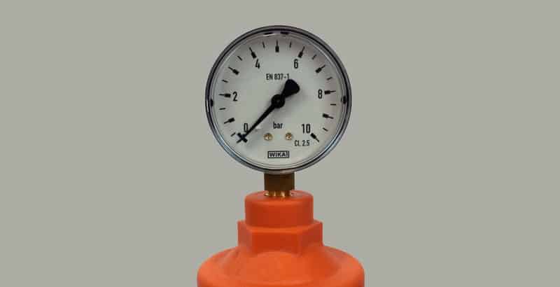 Manometro misurazione pressione impianti acqua