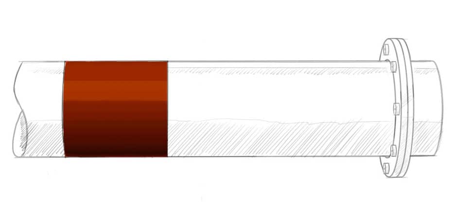 Nastri colorati per tubi