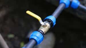 Valvola a sfera per irrigazione tubi in PVC o PE valvola a sfera
